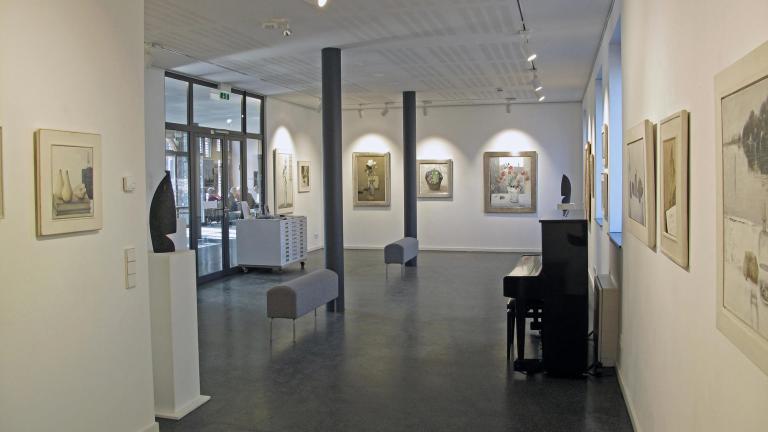 Ausstellungsraum von Imago, Kunstverein Wedemark e.V.