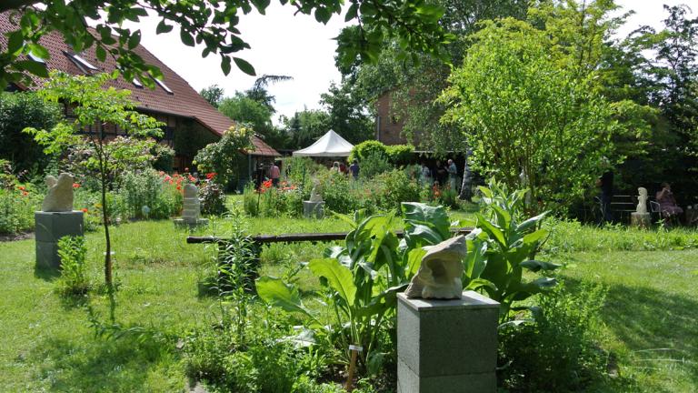 Skulpturengarten im Kunsthof Mehrum