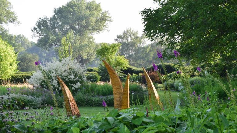 Ansicht des Garten Pristin