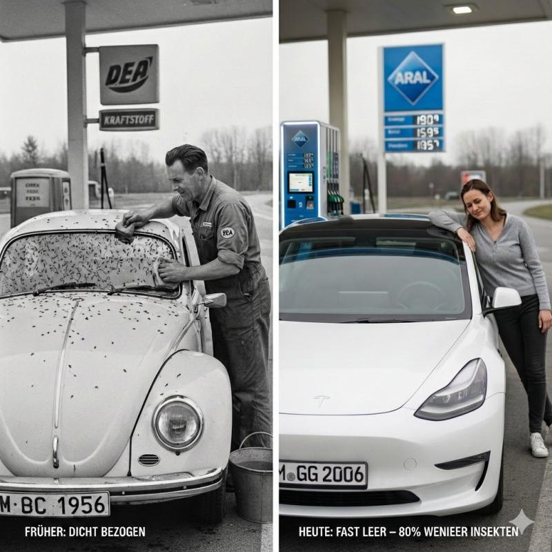 von einer KI erstelltes Bild zum Verschwinden der Insekten